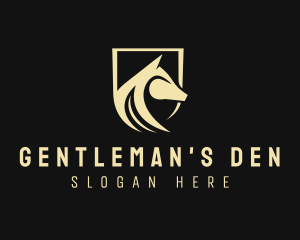 Horse Shield Equine logo design