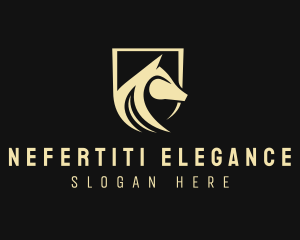 Horse Shield Equine logo design