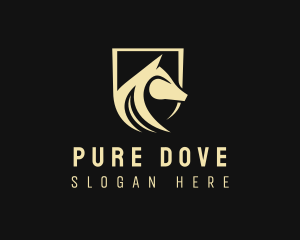 Horse Shield Equine logo design