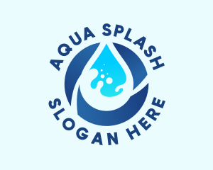 Wet - Fresh Water Droplet logo design