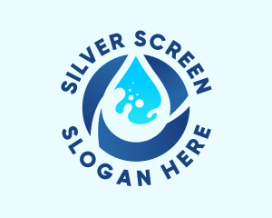 Liquid - Fresh Water Droplet logo design