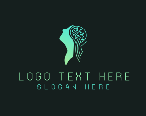 Brain Technology Software App Logo