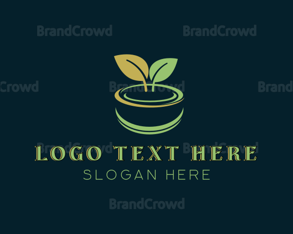 Sprout Plant Pot Logo