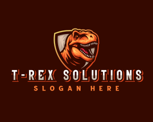 Tyrannosaurus - Tyrannosaurus Predator Gaming logo design