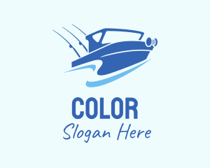 Sea Fishing Boat Logo