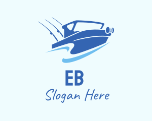 Sea Fishing Boat Logo