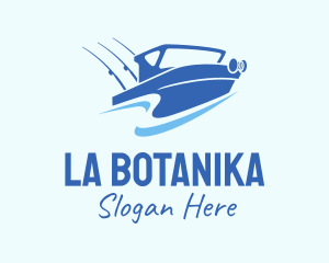 Sea Fishing Boat Logo