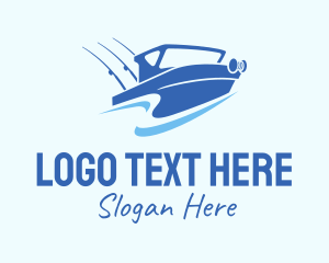 Sea Fishing Boat Logo