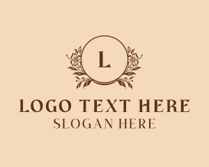 Bloggers - Flower Nature Garden logo design