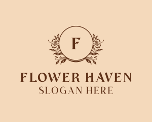 Flower Nature Garden logo design