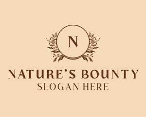 Flower Nature Garden logo design