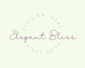 Bridal - Elegant Feminine Salon logo design