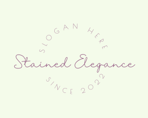 Elegant Feminine Salon logo design