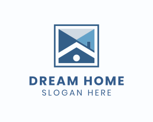 House - House Roof  Building logo design