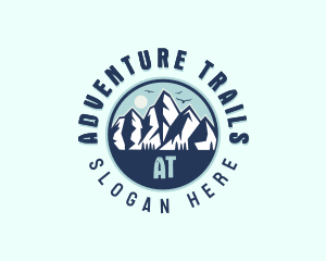 Adventure Mountain Trek logo design