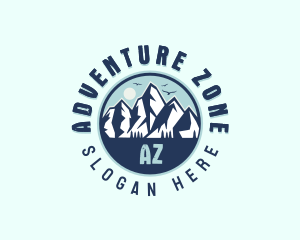 Adventure Mountain Trek logo design