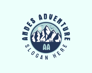 Adventure Mountain Trek logo design