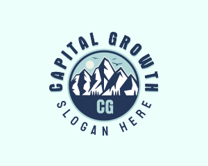 Nature Trail - Adventure Mountain Trek logo design