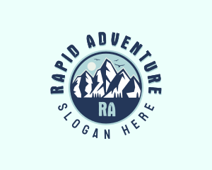 Adventure Mountain Trek logo design