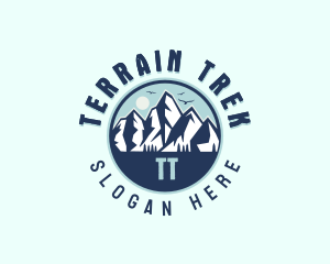 Adventure Mountain Trek logo design