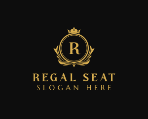 Regal Monarchy Crown logo design