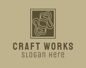 Crafting - Lumber Woodwork Crafting logo design