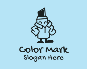 Pen Marker Artist  logo design