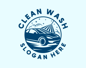Washing - Auto Car Wash Garage logo design