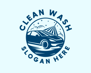 Auto Car Wash Garage logo design