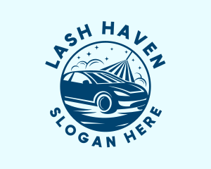 Auto Car Wash Garage logo design