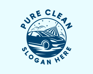 Detergent - Auto Car Wash Garage logo design