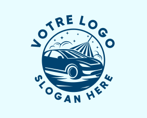Cleaning - Auto Car Wash Garage logo design