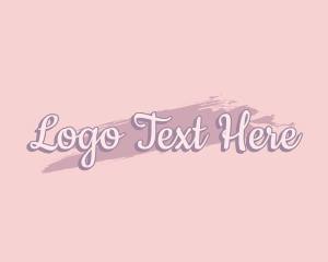 Fragrance - Feminine Style Watercolor logo design