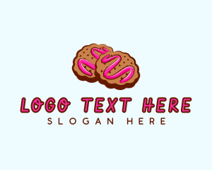 Sugary - Cookie Sweet Biscuit logo design