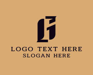 Negative Space - Modern Geometric Letter G logo design