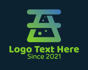 Laboratory - Chemical Laboratory Beaker logo design