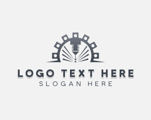 Mechanical - Laser Fabrication Metalwork logo design