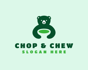 Bear - Bear Soup Diner logo design