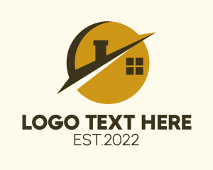 Loft - Sunset Realty House logo design