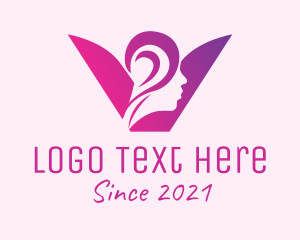 Hairstylist - Hairstylist Letter V logo design