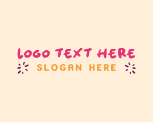 Text - Candy Colorful Company logo design