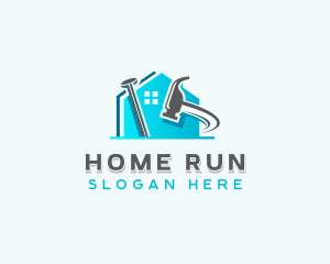 Home Construction Tools logo design