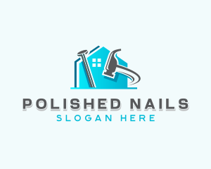 Home Construction Tools logo design