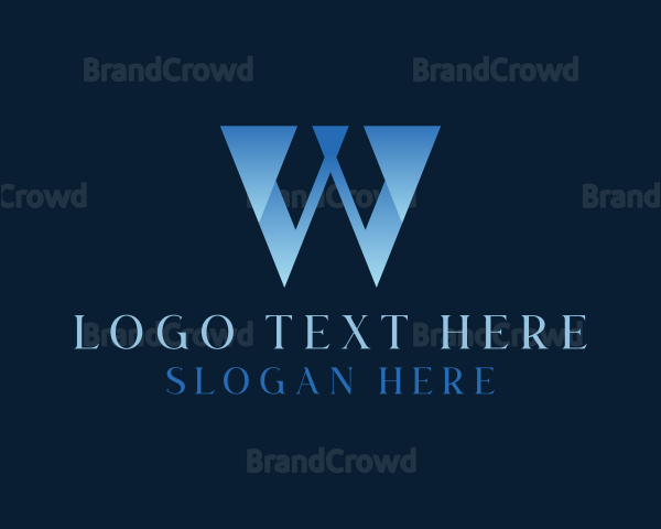 Upscale Boutique Letter W Logo