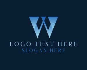 Letter W - Upscale Boutique Letter W logo design