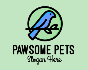 Pet - Green Pet Bird logo design