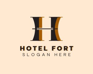 Hotel Property Architect  logo design