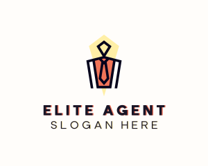 Agent - Professional Recruitment Employee logo design