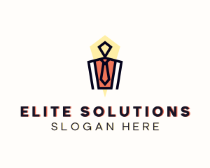 Executive - Professional Recruitment Employee logo design