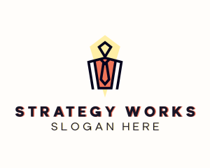 Professional Recruitment Employee logo design